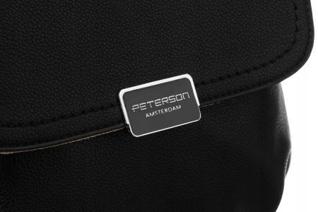 Rucsac clasic de dama din piele ecologica - Peterson PTR-PTN 6739-0227 BL [3]