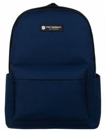 Rucsac de școală bleumarin cu bretele reglabile - Peterson PTR-PTN 79904-7927 NA [1]