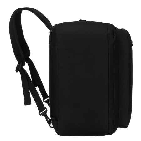 Rucsac de călătorie negru cu închidere cu fermoar, perfect pentru bagajul de mână - Peterson PTR-PTN WRONA-9638 BLACK [5]