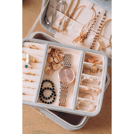 Cutie de bijuterii din argint cu închidere magnetică - Peterson PTR-PTN SZK-09-3132 SILV [8]