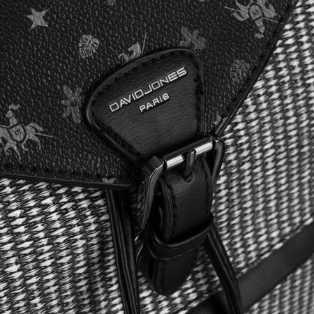 Rucsac elegant de dama din piele ecologica - David Jones PTR-6875-3 BL [3]