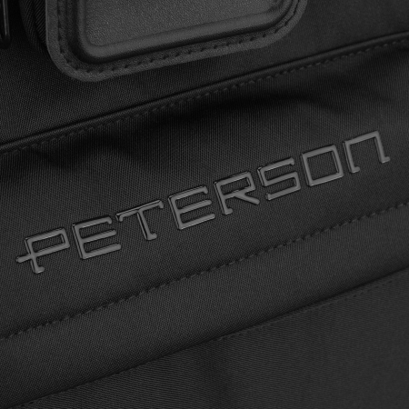 Rucsac de damă cu compartiment pentru laptop, fabricat din poliester negru - Peterson [16]