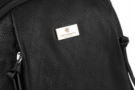 Rucsac elegant de dama din piele ecologica - Peterson PTN PL-6727 BL [4]