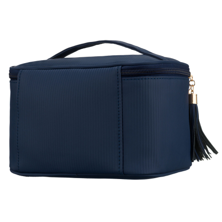 Geantă cosmetică din material sintetic bleumarin cu mâner practic - Peterson PTR-PTN KOS-DA-11P NAVY [2]