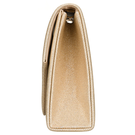 Geantă tip clutch pentru femei cu sclipici, din material sintetic, de culoare aurie - Rovicky PTR-R-XS030-2-0832 GOLD [3]