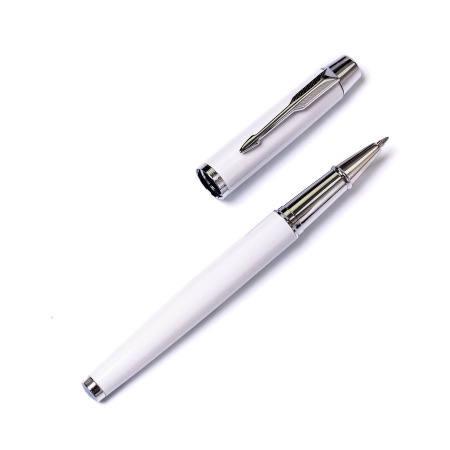 Pix metalic alb și argintiu cu mină neagră - Peterson PTR-PTN 222-GB WHITE-SIL [5]