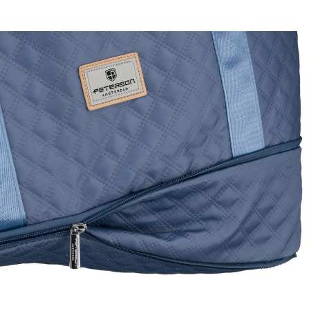 Geantă de antrenament din poliester albastru, echipată cu suport pentru valiză - Peterson PTR-PTN PIK-02-8618 L.BL [14]