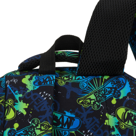 Rucsac școlar din poliester cu model de skateboard - Peterson PTR-PTN BIEDRONKA B25 [12]