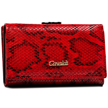 Portofele Dama - Portofel dama din piele Cavaldi PTR-PX23-DNH-BL-RED