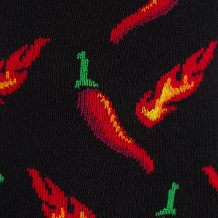 Set de șosete bărbătești în mărimile 38-44 cu model cu chili - Peterson PTR-PTN SML-S3W-CH-38-44 [34]