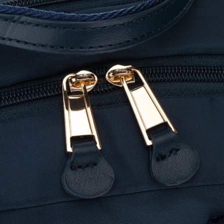 Rucsac de damă bleumarin din nylon cu bretele reglabile și închidere cu fermoar - Peterson PTR-PTN JN-08-9997 NAVY [11]