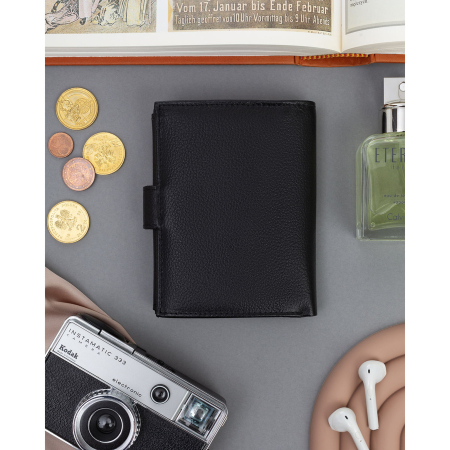 Portofel din piele naturala pentru barbati Cavaldi PTR-N4L-P-PDM-BL BLACK [3]