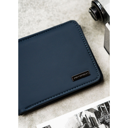 Portofel din piele pentru barbati Peterson PTR-PTN EH-04Z NAVY [3]