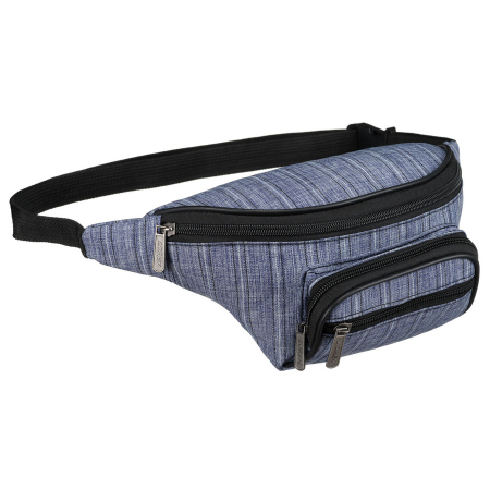 Accesorii Barbati - Geantă sport urbană albastră suspendată pe o curea reglabilă PTR-WB-N-1B-NAVY