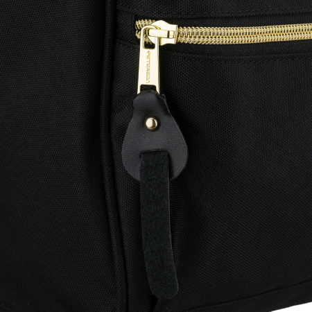 Rucsac de damă din poliester gri și negru, perfect pentru bagaj de mână - Peterson PTR-PTN ALFA BL-BL [9]