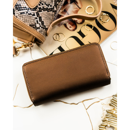 Portofel din piele pentru femei Peterson PTR-PTN PS116-HNL BROWN [3]