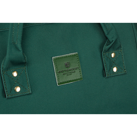 Rucsac de călătorie pentru femei, verde, din poliester, cu compartiment pentru laptop - Peterson PTR-PTN ALFA DARK GREEN [5]