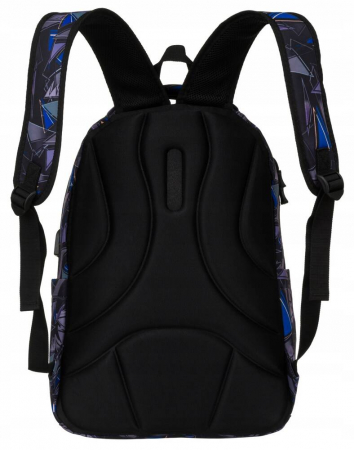 Rucsac de școală mare, multicolor, din poliester, cu port USB - Peterson PTR-PTN 77711-6654 PRT-6 [3]