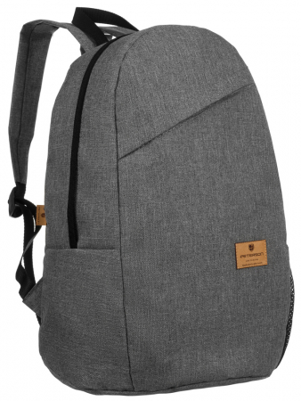 Preferintele clientilor - Genti si Rucsacuri ❤️ - Rucsac sport din material textil cu suport pentru sticla de apa - Peterson PTR-PTN NICE GRAY