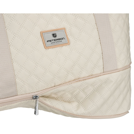 Geantă de antrenament bej, cu un singur compartiment, din poliester - Peterson PTR-PTN PIK-02-8588 BEIG [14]