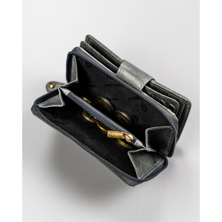 Portofel dama din piele naturala Peterson PTR-PTN WD1-VLCN-4475 BL [7]