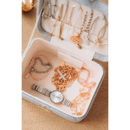 Cutie de bijuterii gri cu închidere magnetică - Peterson PTR-PTN SZK-09-3149 GREY [7]