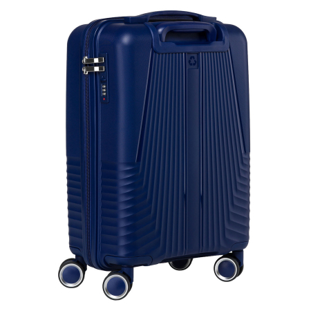 Valiză de cabină bleumarin cu mâner telescopic - Peterson PTR-PTN PP-09-W-S-1600 N [1]
