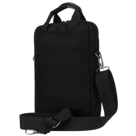 Geantă messenger mică și practică din Cordura neagră, cu închidere cu fermoar - Peterson PTR-PTN-73216-2119 BLACK [2]