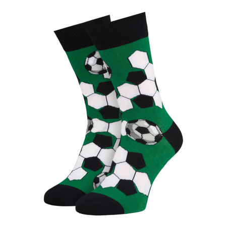 Set de șosete bărbătești cu motiv de fotbal, mărimile 38-44 - Peterson PTR-PTN SML-S3W-FB-38-44 [9]