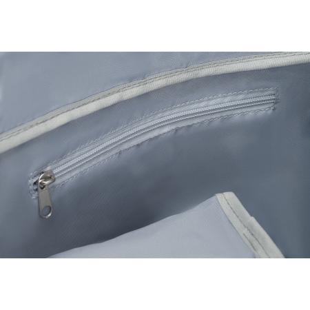 Geantă de călătorie , albastru deschis, cu mâner pentru valiză - Peterson PTR-PTN 24427-8311 BLUE [10]