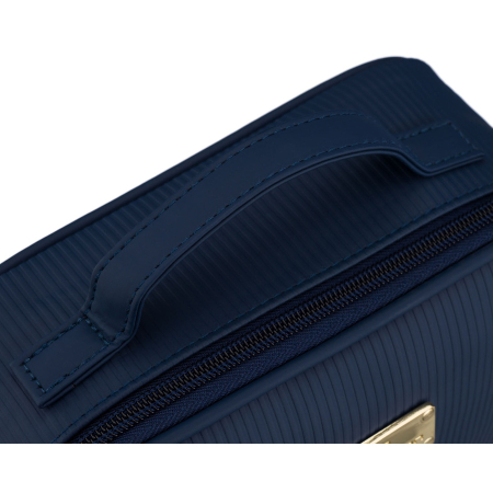 Geantă cosmetică din material sintetic bleumarin cu patru compartimente, compartiment unic - Peterson PTR-PTN KOS-DA-10P NAVY [4]