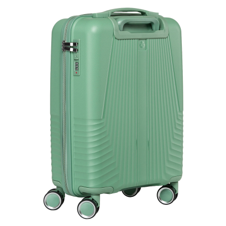 Valiză de cabină verde cu mâner telescopic - Peterson PTR-PTN PP-09-W-S-1488 G [1]