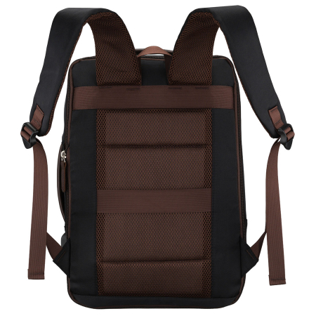 Rucsac de călătorie negru din poliester cu buzunar pentru laptop - Peterson [7]