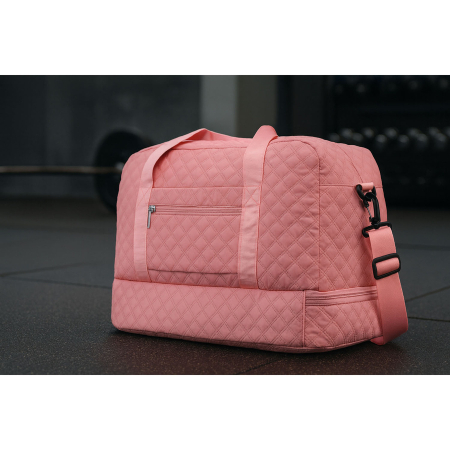 Geantă de antrenament roz, cu două compartimente, din poliester - Peterson PTR-PTN PIK-01-8540 PINK [6]