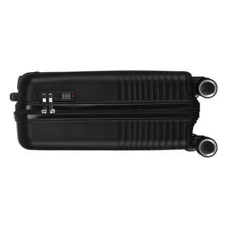 Valiză de cabină neagră cu mâner telescopic - Peterson PTR-PTN PP-09-W-S-1525 B [4]