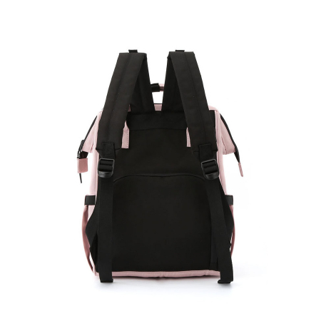 Rucsac roz pentru mămici cu multe buzunare practice - Himawari PTR-1208-10 [2]