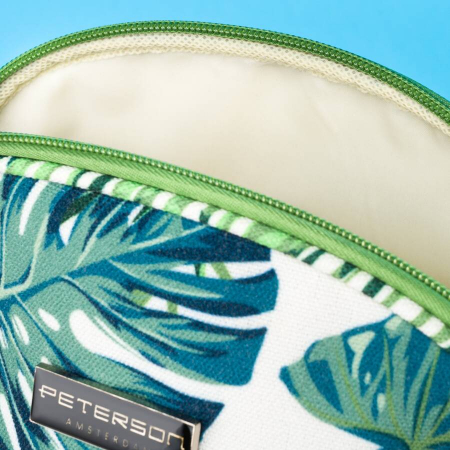 Geantă colorată pentru cosmetice cu fermoar și curea de mână - Peterson PTR-PTN KOS-J01-8962 L02 [4]