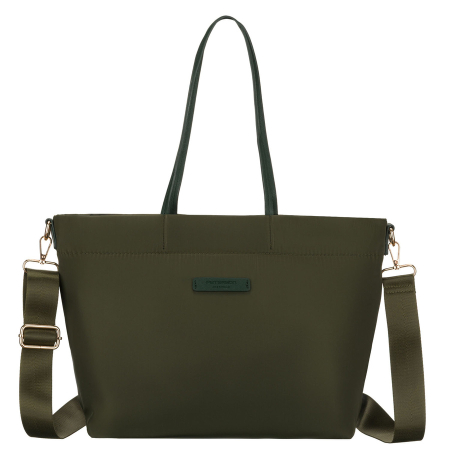 Geantă de damă verde din nylon, cu un singur compartiment, cu curea detașabilă și reglabilă - Peterson PTR-PTN JN-10-0122 GREEN [3]