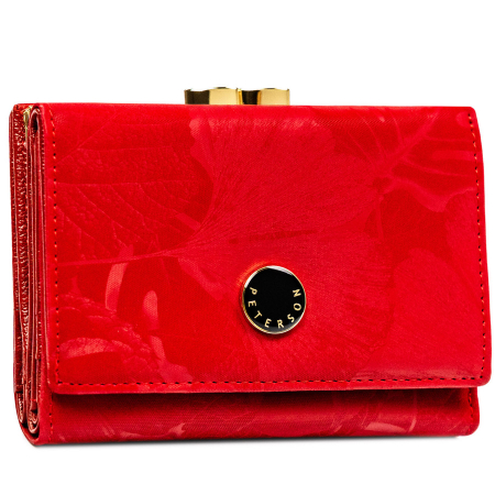 Portofel pentru femei din piele Peterson PTR-PTN PS15-09-MLF RED [1]