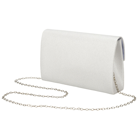 Geantă elegantă de damă argintie, din piele ecologică - Rovicky PTR-R-XS030-1-0818 SILVE [2]