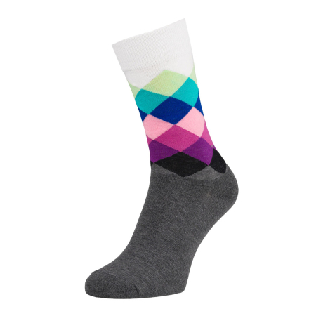 Set de șosete bărbătești multicolore, mărimea 40-45, din bumbac și poliester - Peterson PTR-PTN SML-S5-40-45-RO1 [21]