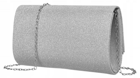 Poseta de seara cu sclipici pentru dama - Rovicky PTR-R-XS013-8597 SIL [2]