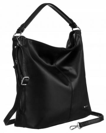  Torebki - Geanta shopper de dama clasica din piele ecologica - Rovicky PTR-R-073-03-0454 BL