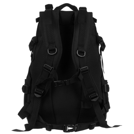 Rucsac militar sport negru cu bretele reglabile - Peterson PTR-PTN BL075-8076 BLACK [5]