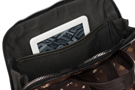 Rucsac elegant de dama din piele ecologica - David Jones PTR-6866-2 D.BRO [5]