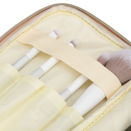 Geantă cosmetică roz cu un singur compartiment, din material sintetic și mâner practic - Peterson PTR-PTN KOS-DA-10-3200 P [7]