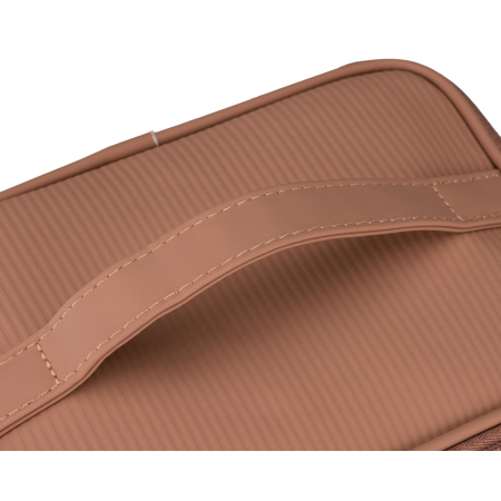 Geantă practică pentru cosmetice din material sintetic, de culoare bej, cu un singur compartiment - Peterson PTR-PTN KOS-DA-11P BEIGE [7]