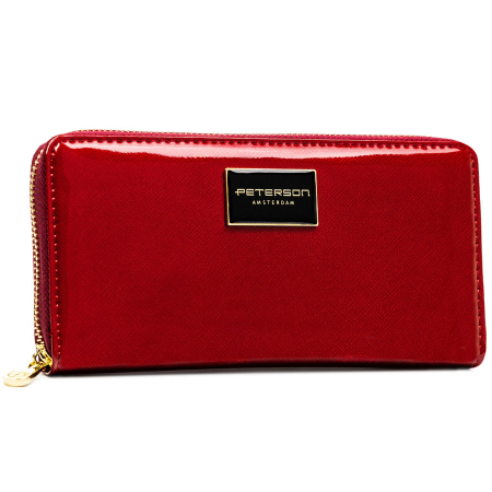 Portofel din piele naturala pentru femei Peterson PTR-PTN PH25-1-SAF RED [1]