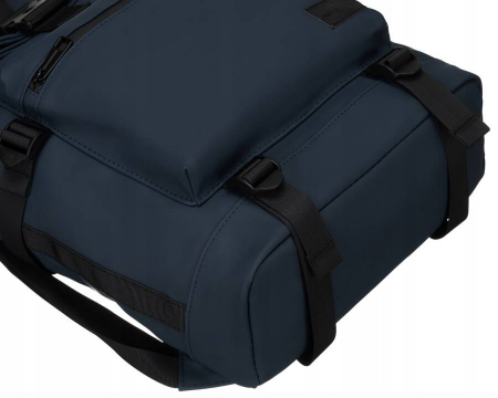 Rucsac urban, spațios, rulant, cu un buzunar exterior cu fermoar - Peterson PTR-PTN NAIROBI-9145 BLU [12]