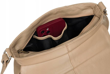 Geanta messenger de dama mica din piele naturala - Rovicky R-TSL-08-CPDM-9061 B [4]